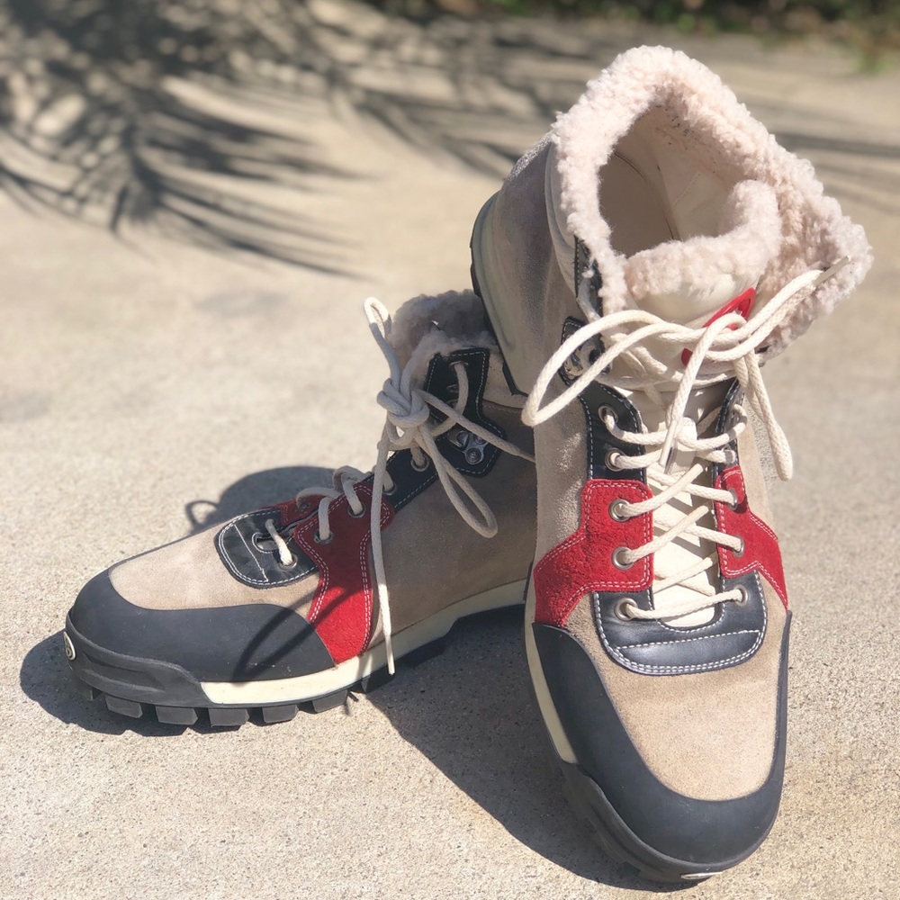 Gucci guccissima high top boots